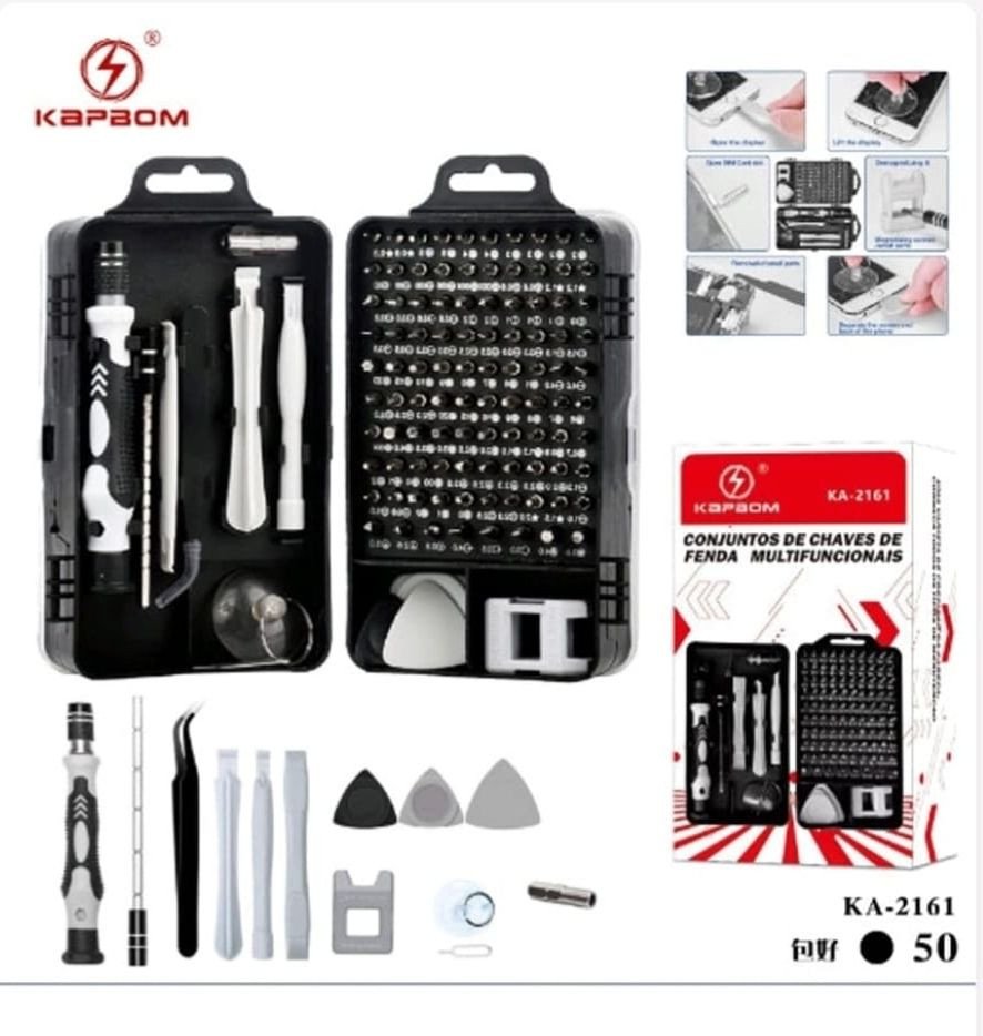 CONJUNTO DE CHAVE DE FENDA MULTIFUNCIONAL KAPBOM