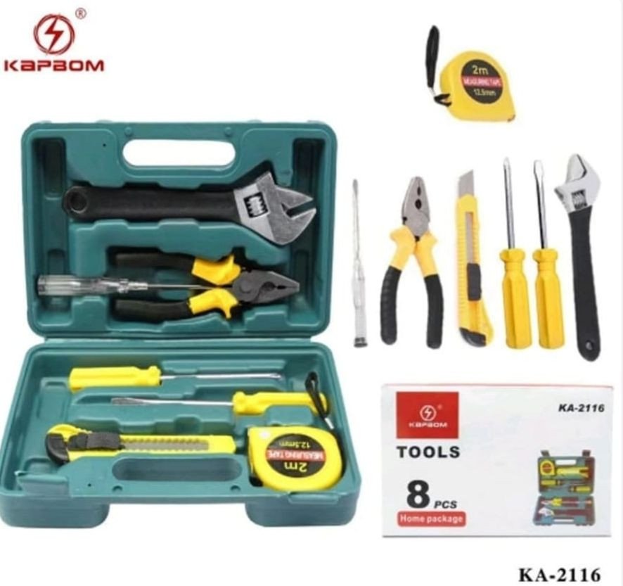 KIT CHAVE DE FERRAMENTAS 8 CHAVES KAPBOM