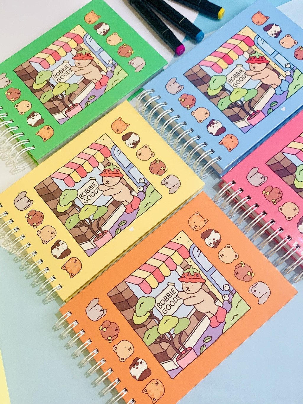 CADERNO BOBBIE GOODS (SOMENTE NA COR ROSA)