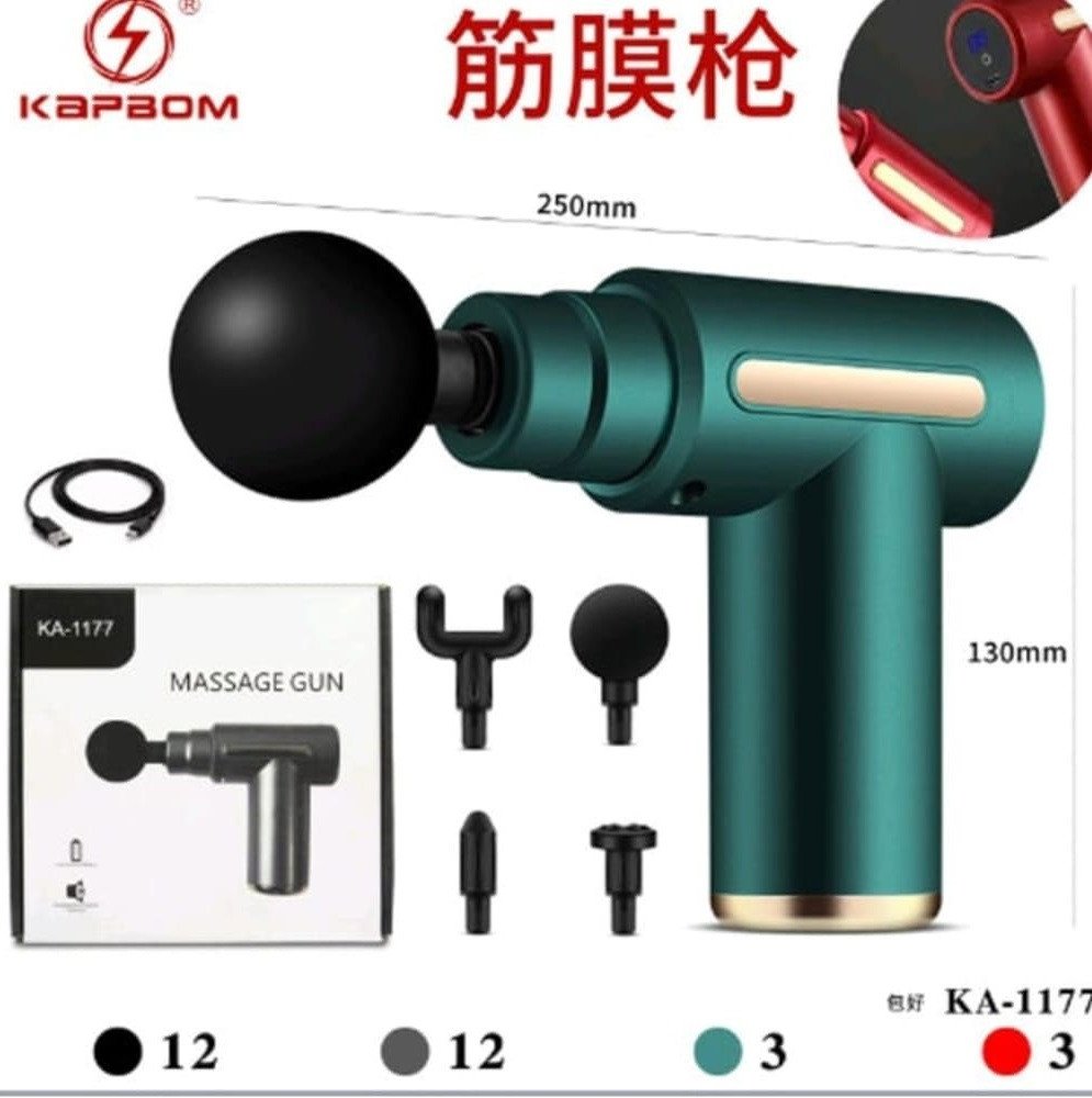 MASSAGEADOR GUN PORTÁTIL KAPBOM