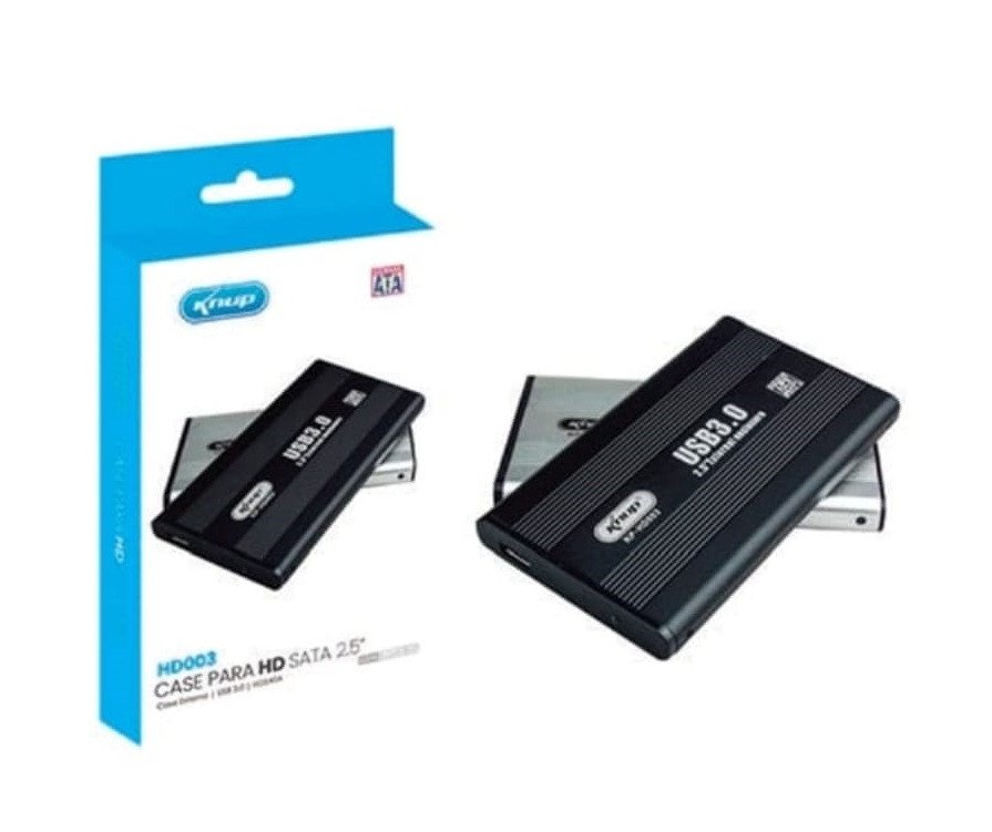 CASE PARA HD SATA 2,5 KNUP 