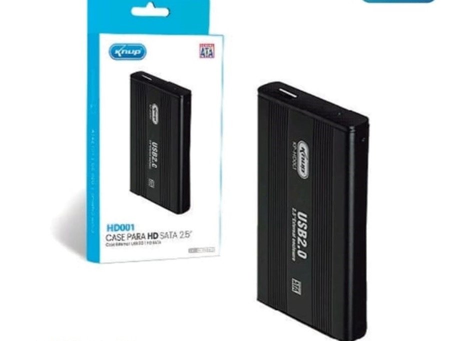 CASE PARA HD SATA 2,5 KNUP