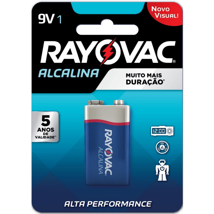 BATERIA 9V RAYOVAC