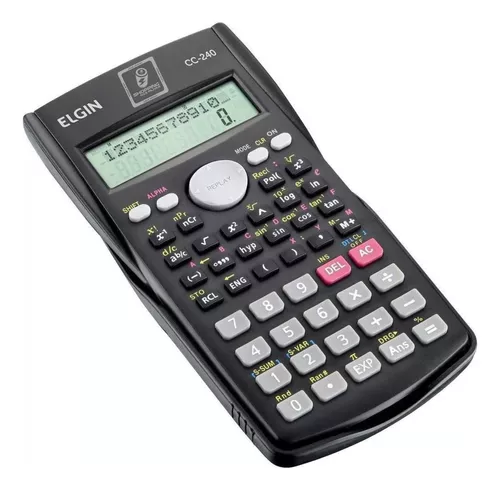 CALCULADORA CIENTÍFICA 240 FUNÇÕES CC240 ELGIN