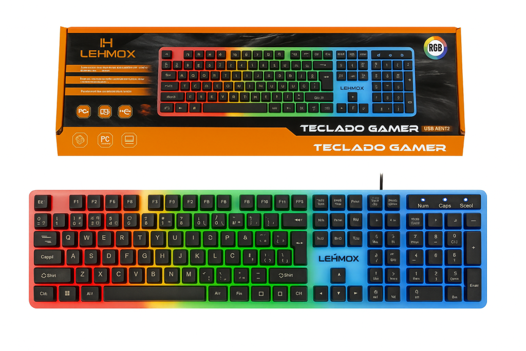 TECLADO GAMER LEHMOX