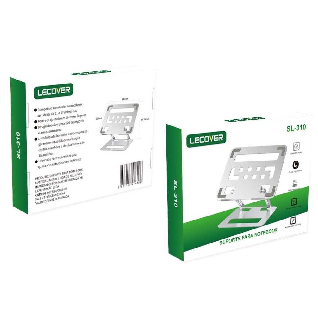 SUPORTE PARA NOTEBOOK LECOVER