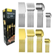 FAQUEIRO INOX 24 PEÇAS B-MAX