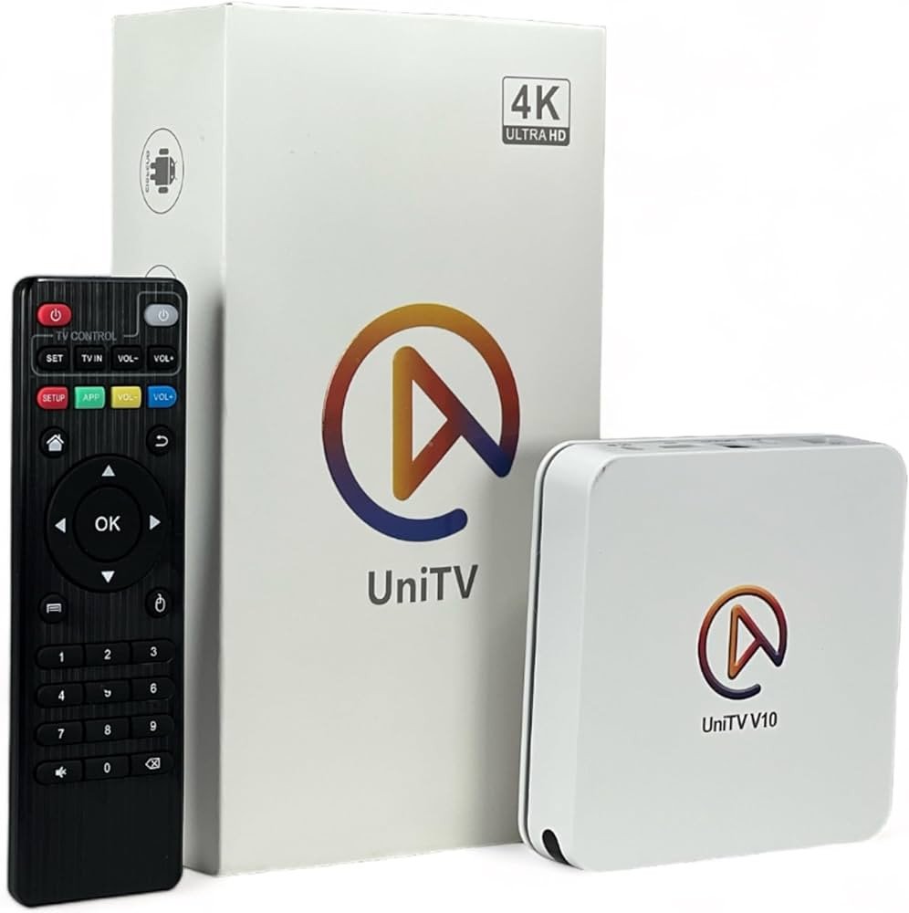 UNI TV V10 SMART TV 4K ANDROID 11