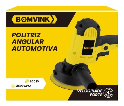 POLITRIZ ANGULAR AUTOMOTIVA 600W 220V BOMVINK