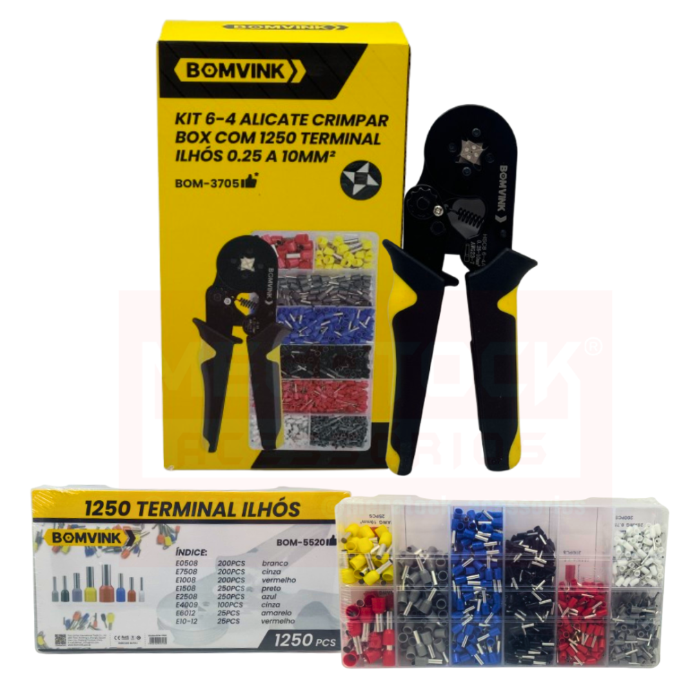 KIT ALICATE CRIMPAR BOMVINK