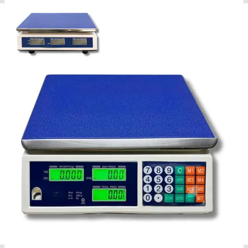 BALANÇA DIGITAL ELETRÔNICA BIVOLT 40KG