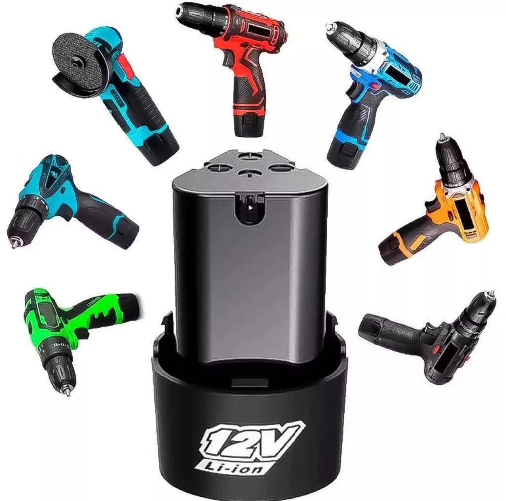 BATERIA COMPATÍVEL PARAFUSADEIRA E FURADEIRA 12V