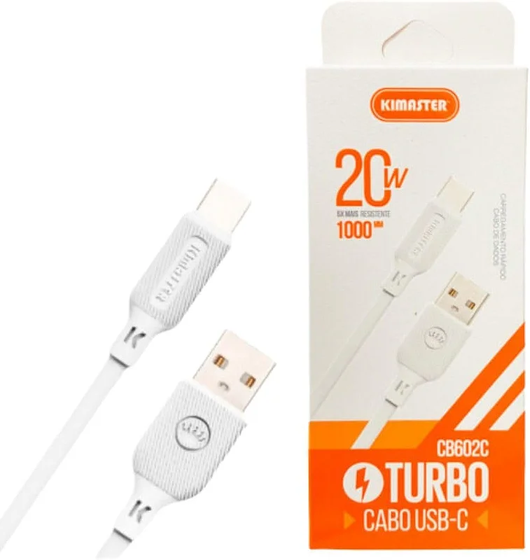CABO USB TIPO C 20W KIMASTER