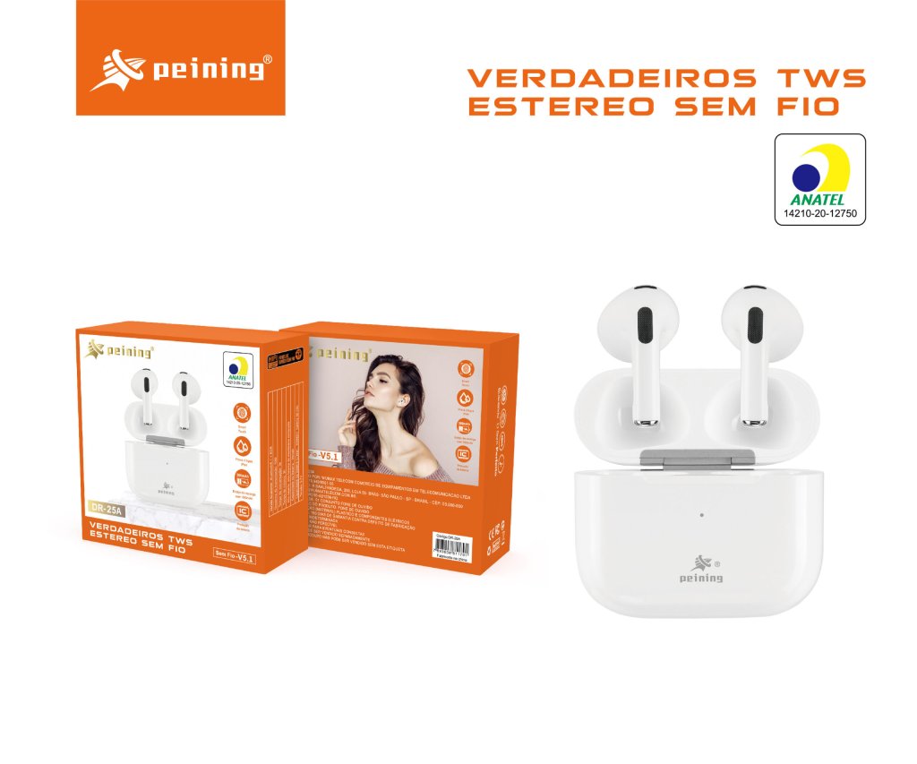 FONE BLUETOOTH TWS PEINING
