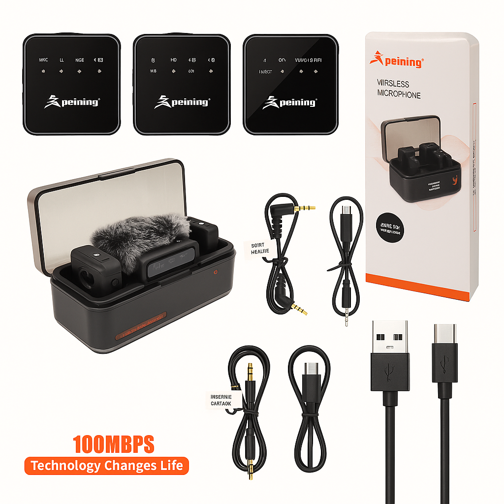 MICROFONE DE LAPELA PEINING