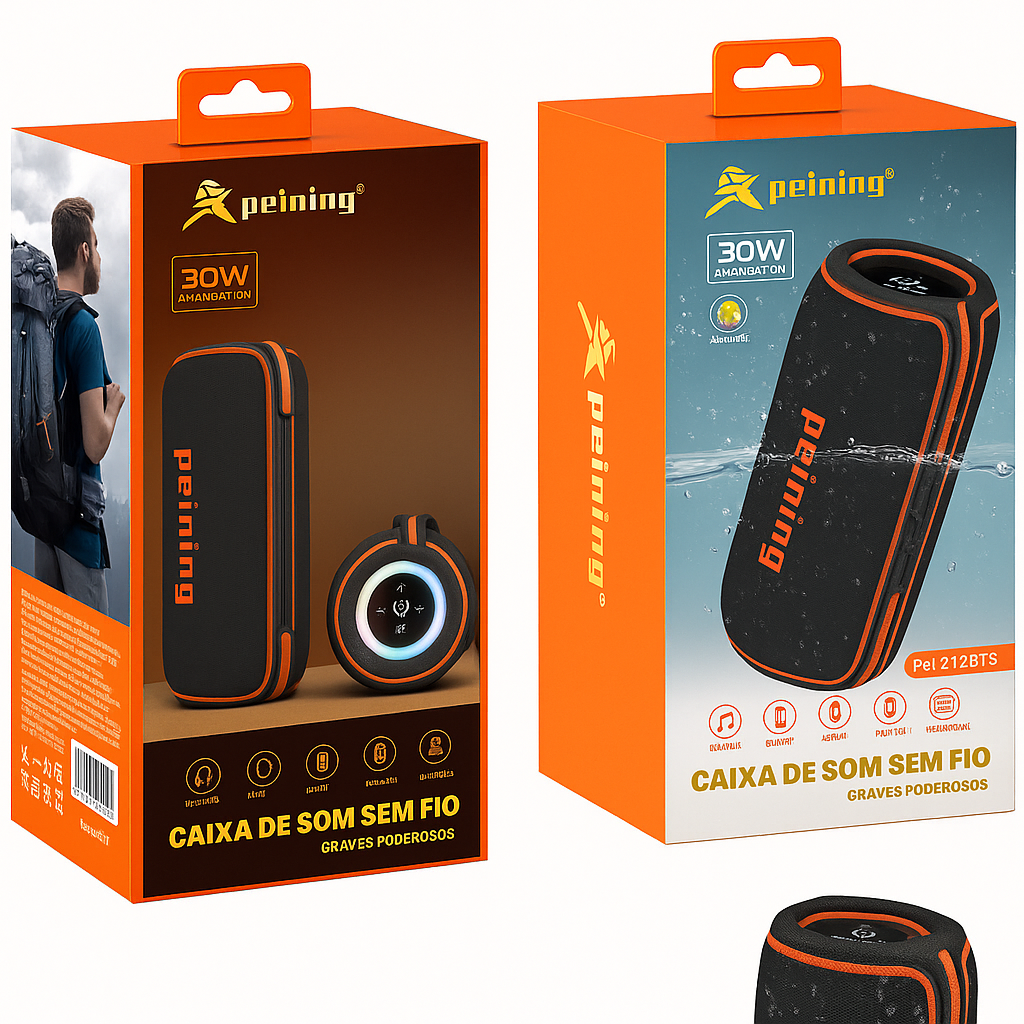 CAIXA DE SOM PEINING