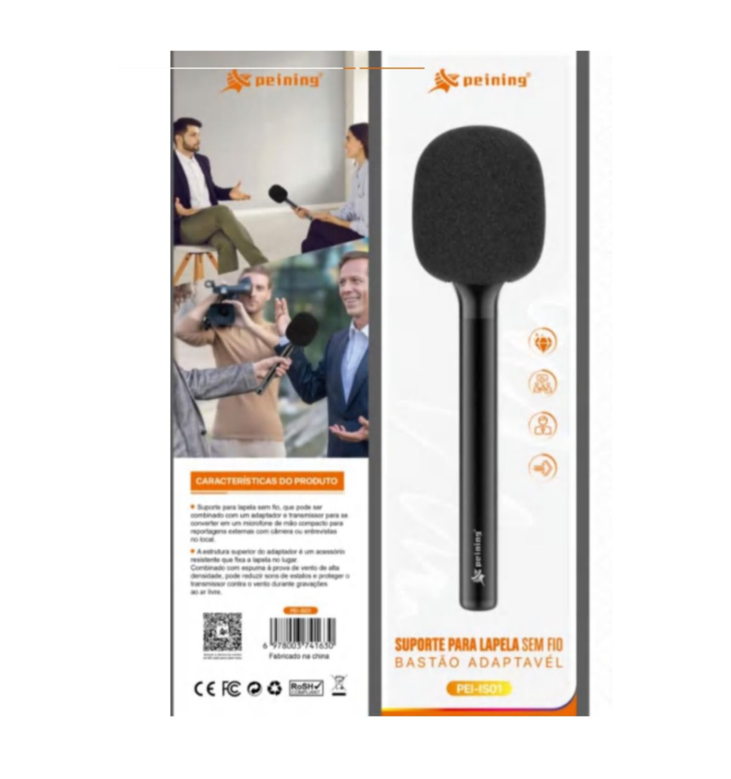 SUPORTE PARA LAPELA SEM FIO PEINING