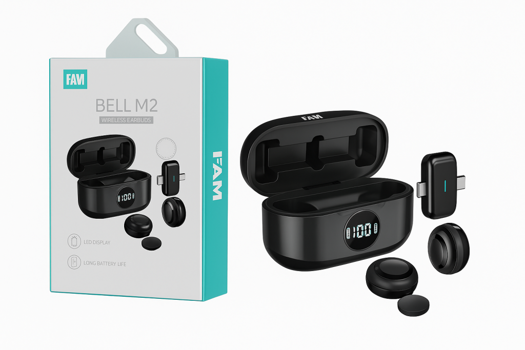 MICROFONE LAPELA BELL M2 FAM