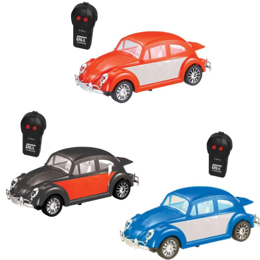 CARRINHO CONTROLE REMOTO BESOURO COM 3 FUNÇÕES A PILHA - CANDIDE