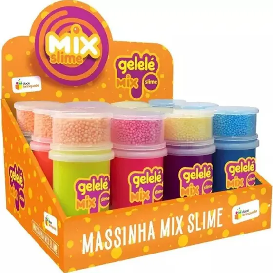 SLIME GELELÉ MIX FOAM 153G - DOCE BRINQUEDO