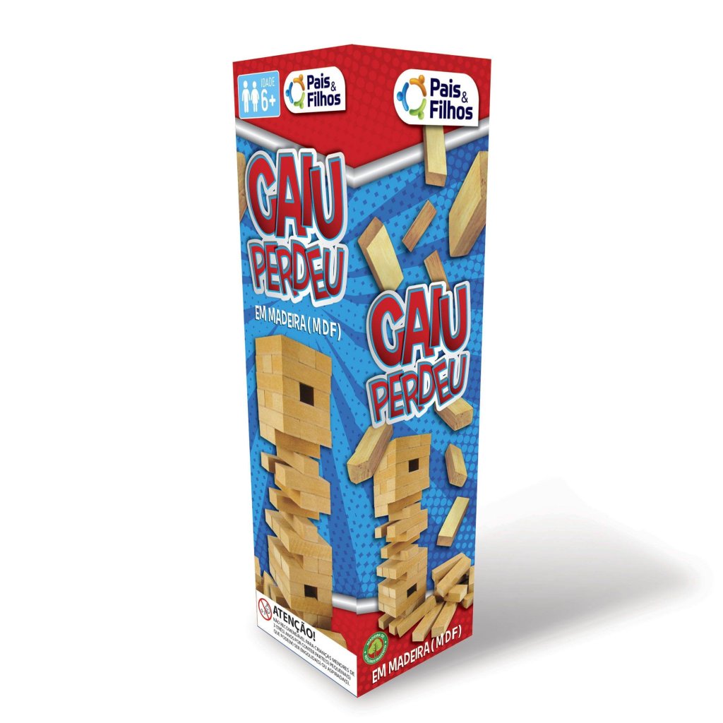 JOGO DIVERSO CAIU PERDEU EM MADEIRA - PAIS E FILHOS