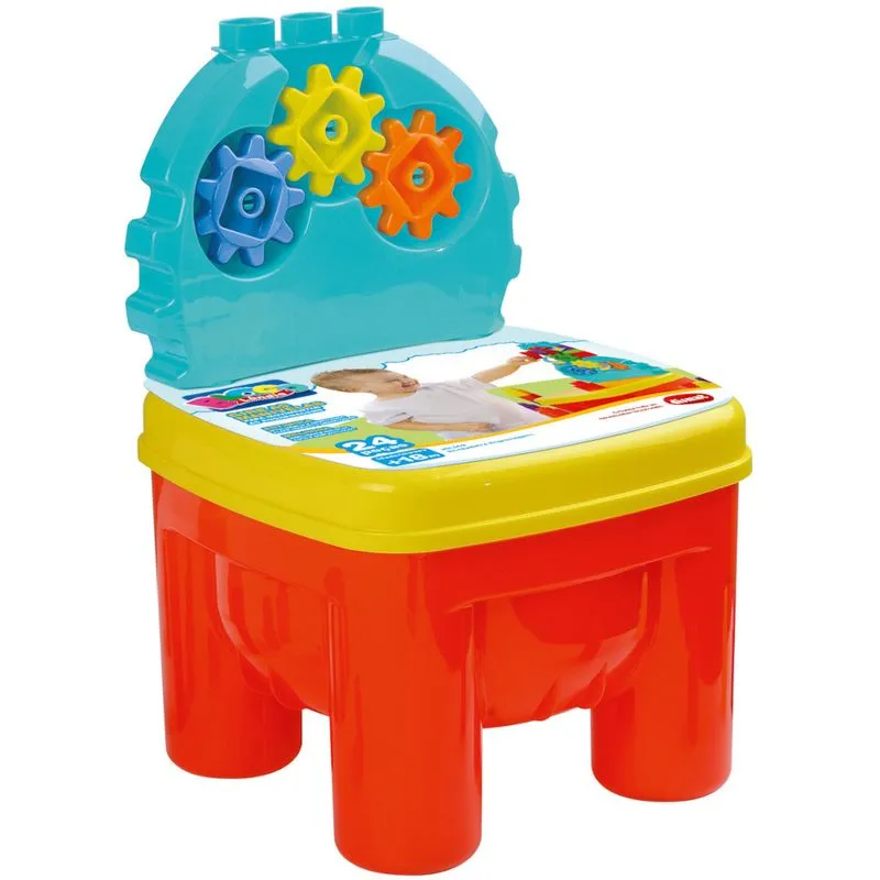 BRINQUEDO PARA MONTAR BRINKADEIRA ENGRENAGENS - DISMAT