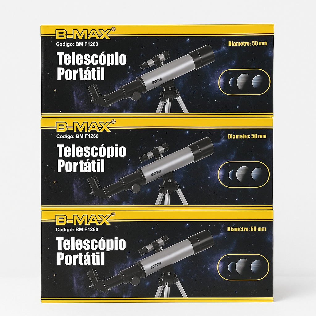 TELESCÓPIO PORTÁTIL B-MAX
