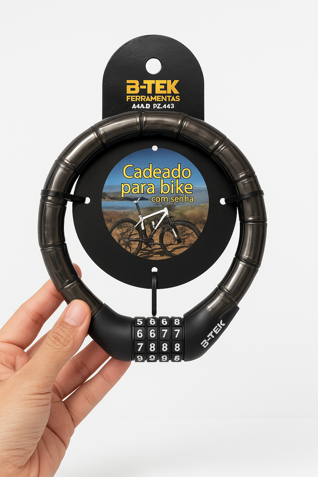 CADEADO PARA BIKE B-TEK