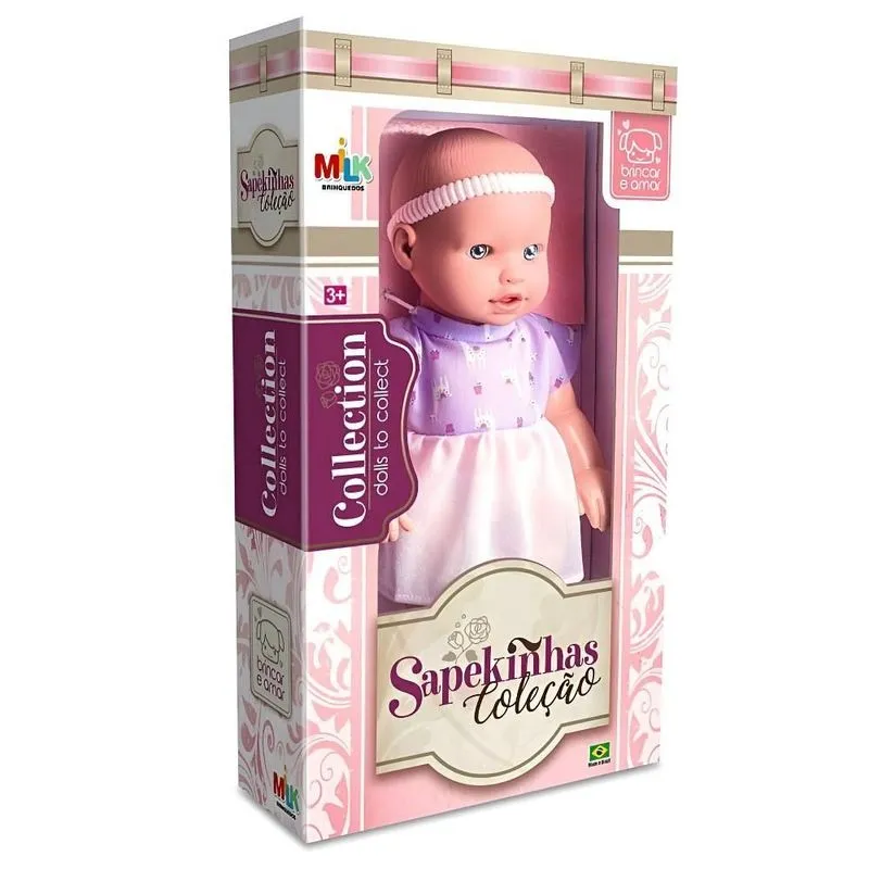 BONECA SAPEKINHA 32CM - MILK