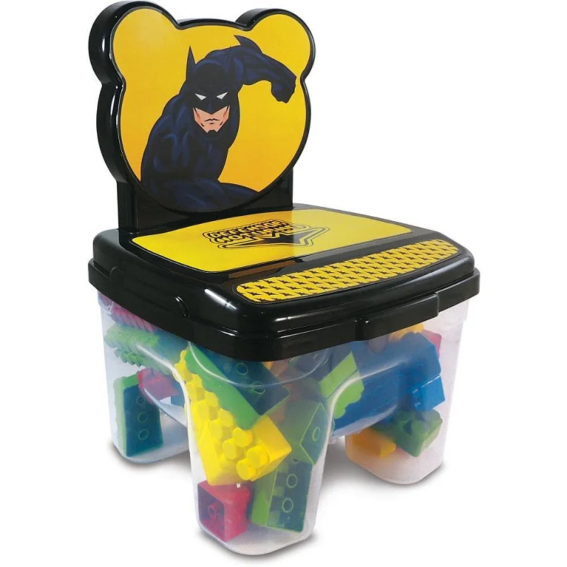 BRINQUEDO PARA MONTAR CADEIRA DEFENSOR NOTURNO 48 PEÇAS - GGB PLAST
