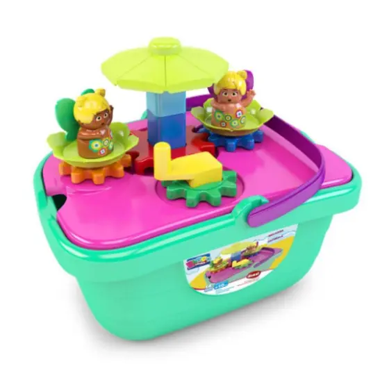 BRINQUEDO PARA MONTAR CARROSSEL ENCANTADO 14 PEÇAS - DISMAT