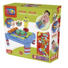 BRINQUEDO PARA MONTAR BANCADA MECÂNICO BLOCO 36 PEÇAS - DISMAT