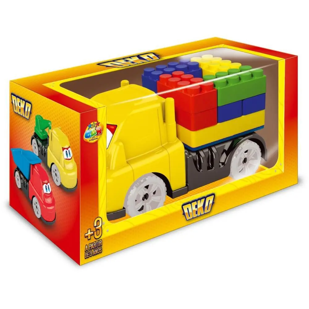 BRINQUEDO PARA MONTAR DEKO BLOCOS ll - GGB PLAST