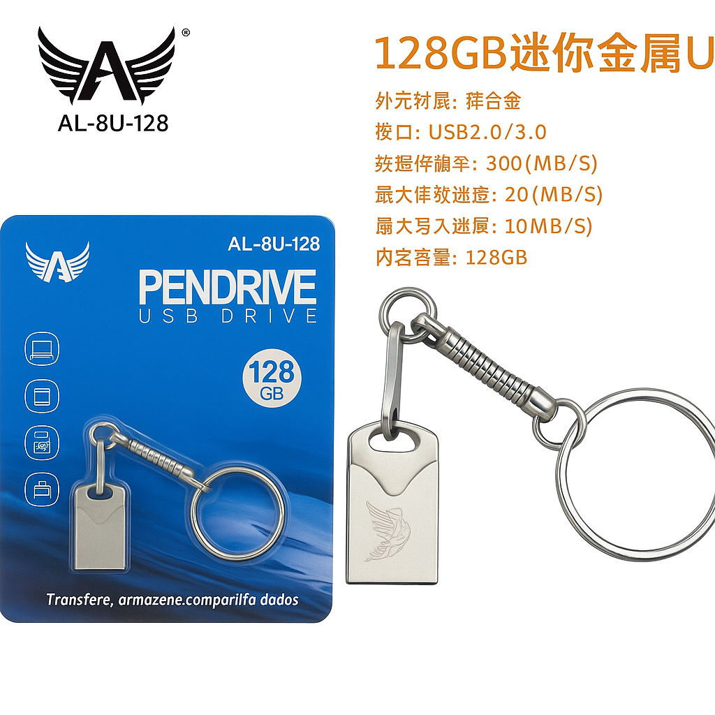 PENDRIVE NANO 128GB ALTOMEX