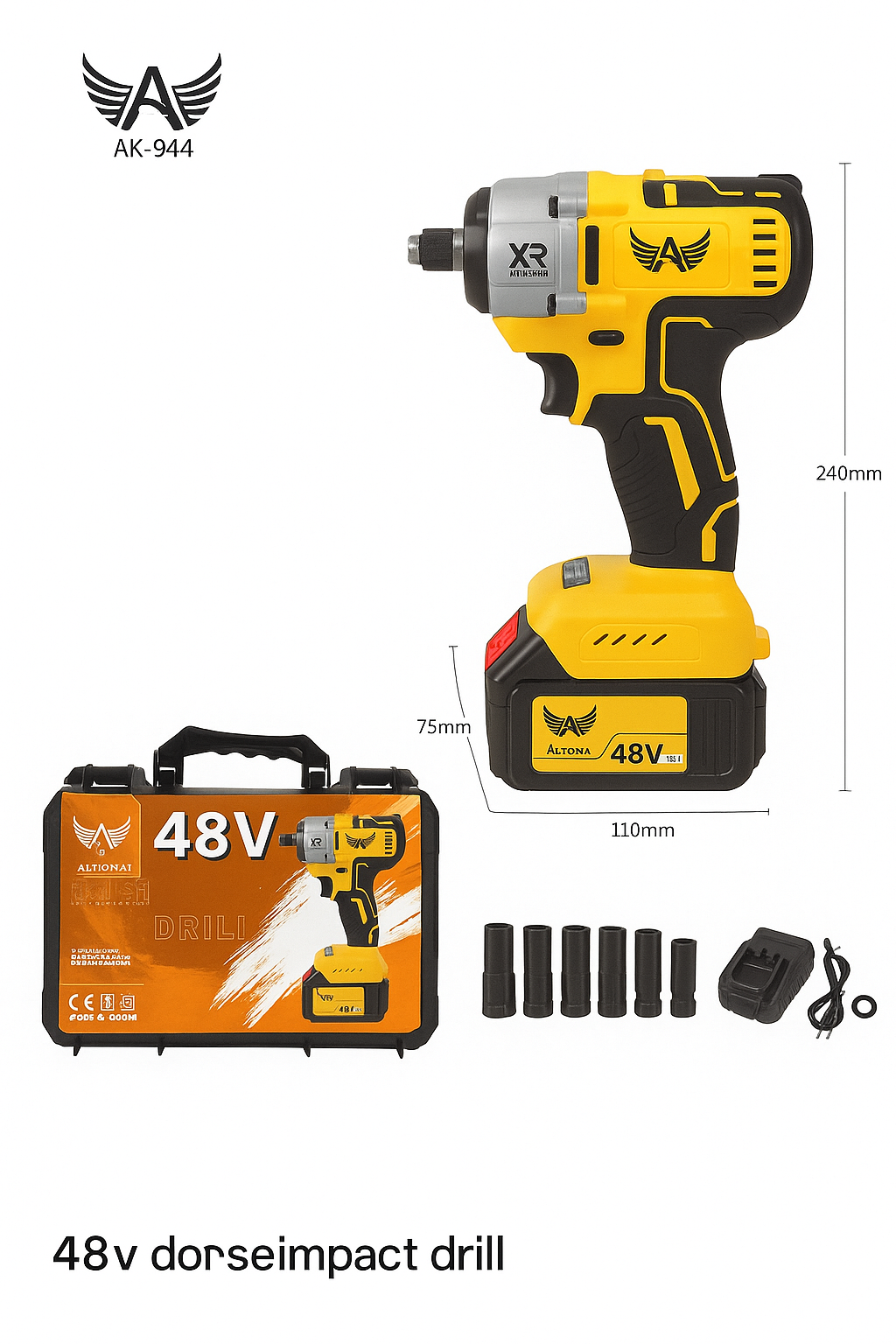 FURADEIRA 48V ALTOMEX