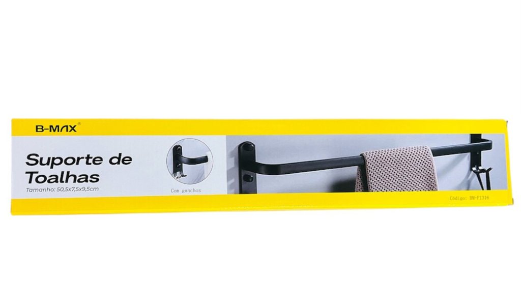 SUPORTE DE TOALHAS B-MAX