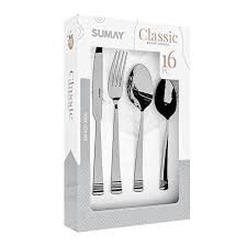 JOGO DE TALHERES CLASSIC 16 PEÇAS SUMAY