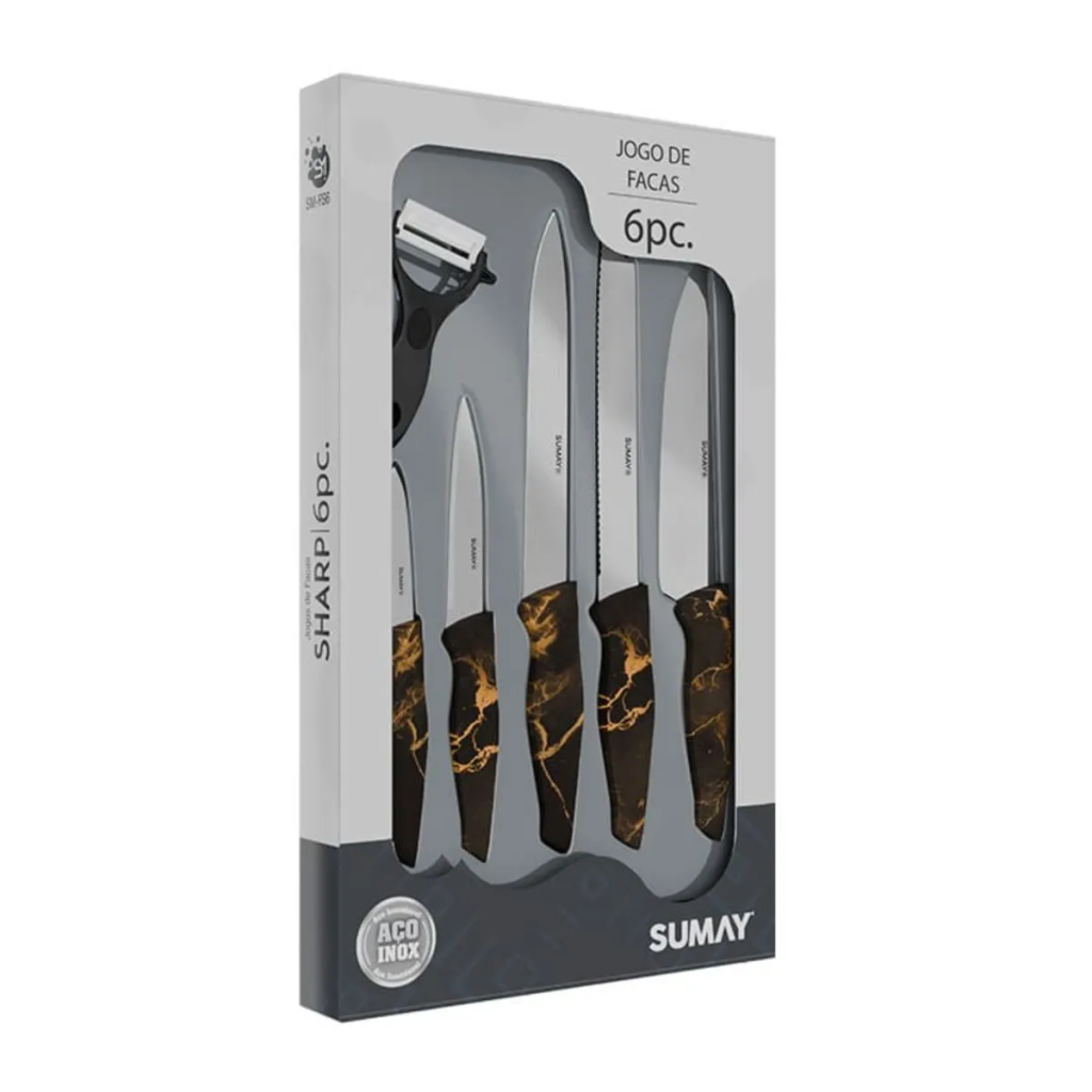 FAQUEIRO SHARP 6 PEÇAS SUMAY