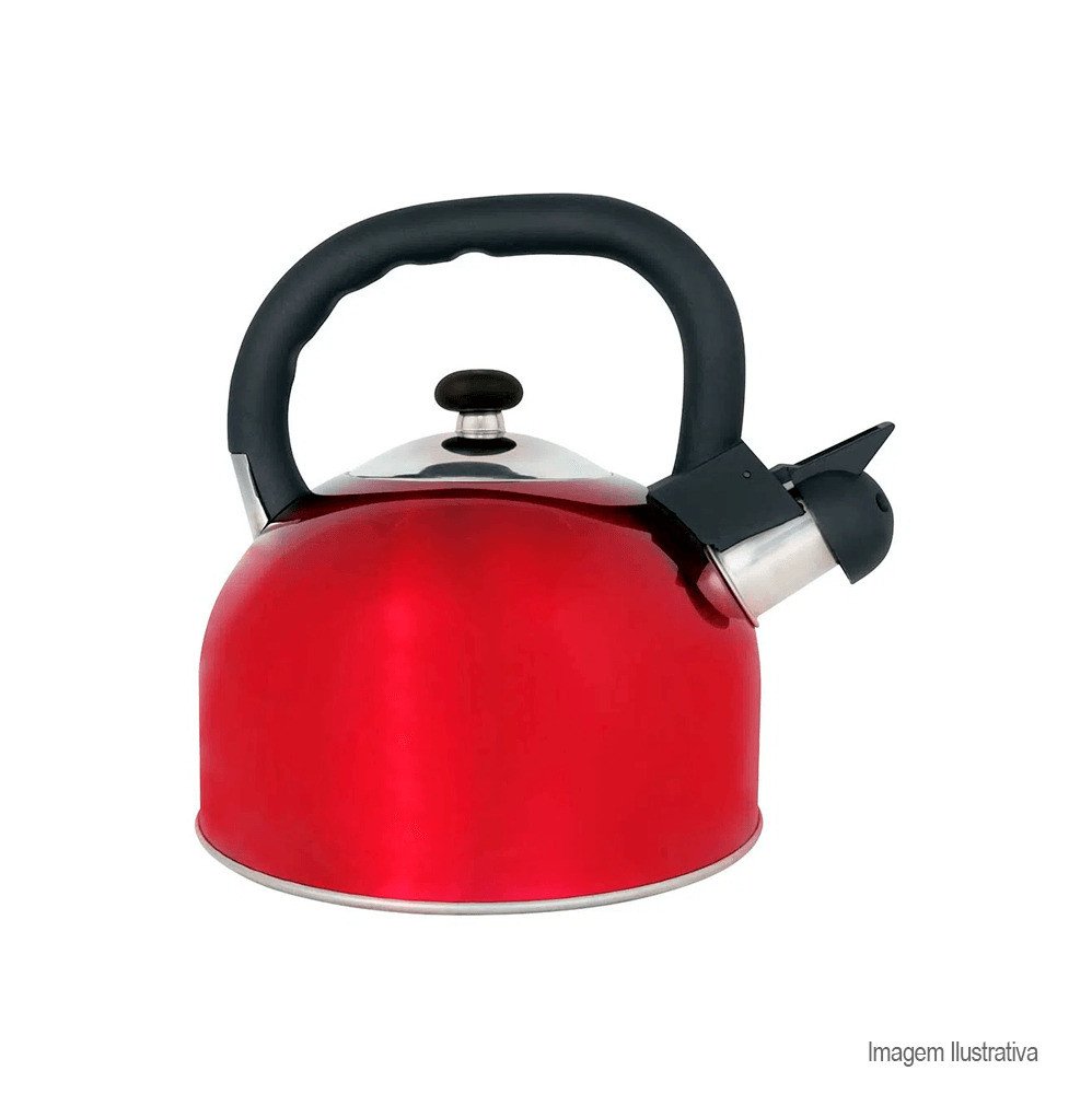 CHALEIRA DE AÇO INOX 2,5L THIKA