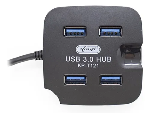 HUB USB 3.0 4 PORTAS 5GBPS KNUP