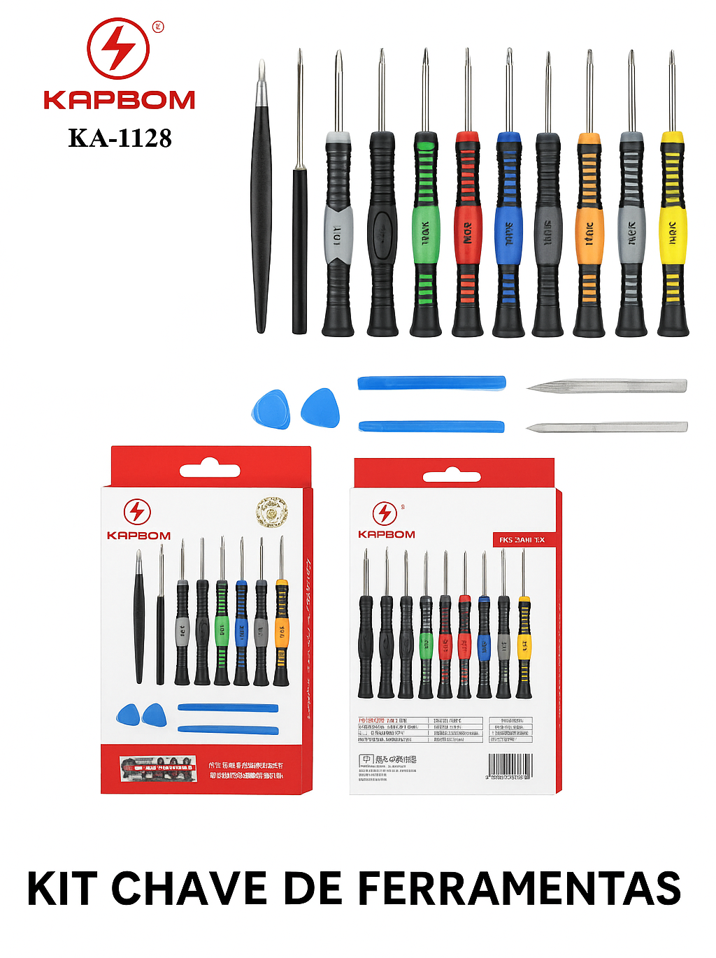 KIT CHAVE DE FERRAMENTAS KAPBOM