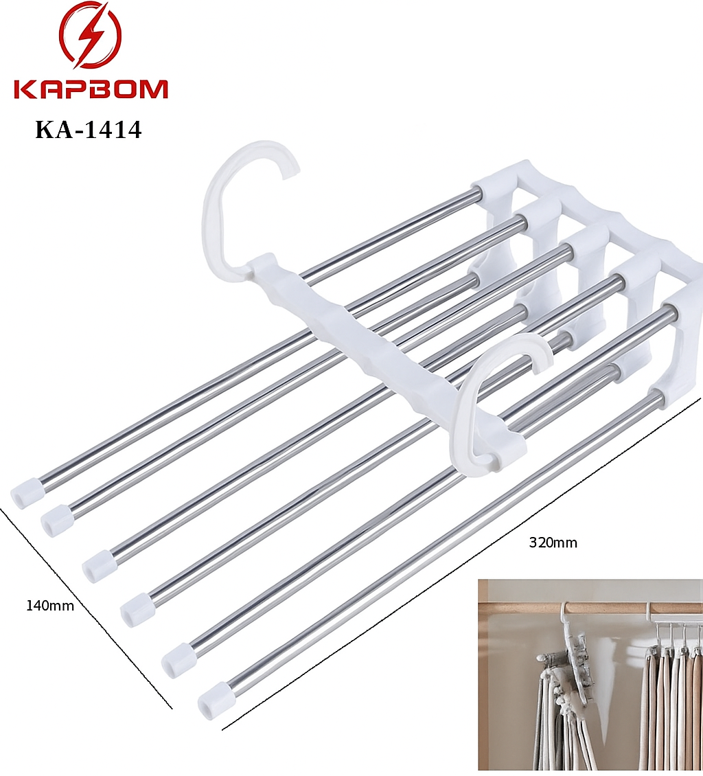 CABIDE DE ROUPA RETRÁTIL KAPBOM