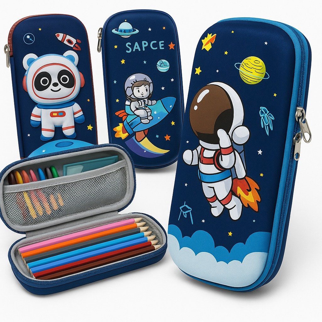 ESTOJO DE LÁPIS DE DE DESENHO ANIMADO 3D KAPBOM