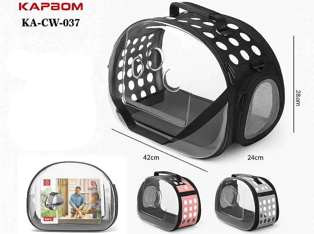 BOLSA DE TRANSPORTE PARA PET ATÉ 4KG KAPBOM