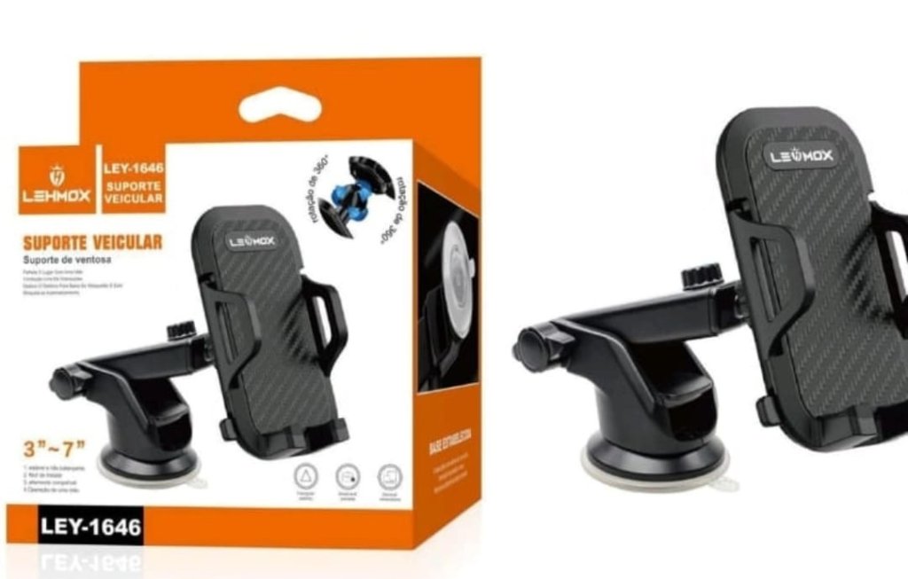 SUPORTE DE CELULAR PARA CARRO LEHMOX