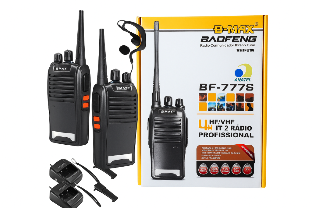 RÁDIO COMUNICADOR BAOFENG B-MAX