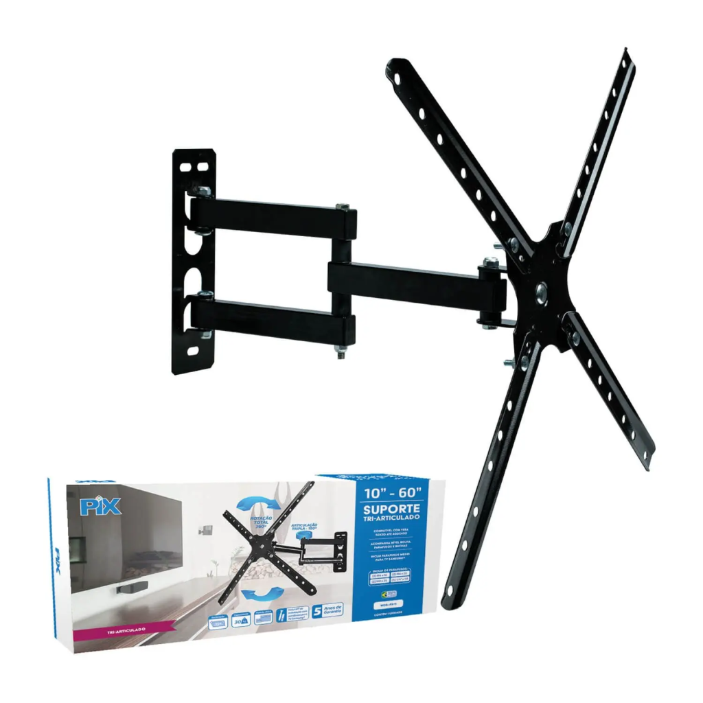 SUPORTE PARA TV TRI-ARTICULADO 10
