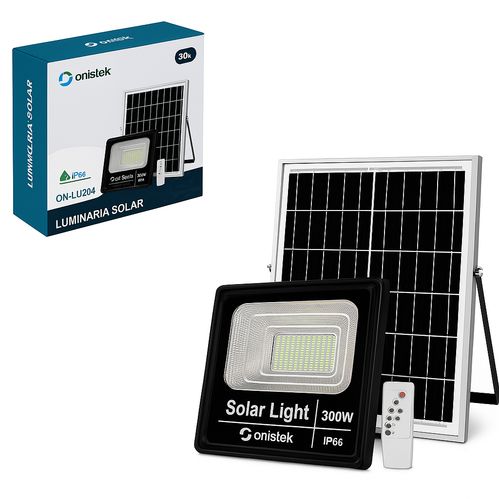 LUMINÁRIA SOLAR ONISTEK