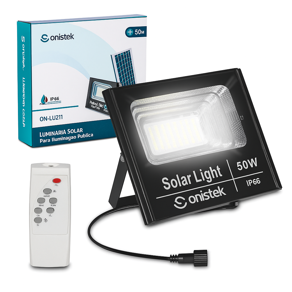 LUMINÁRIA SOLAR ONISTEK