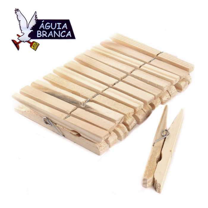 PRENDEDOR MADEIRA 12UN ÁGUIA BRANCA